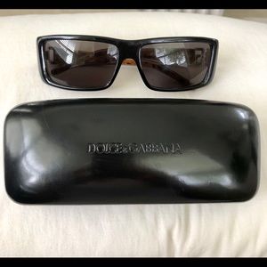 Dolce Gabana Sunglasses & case.